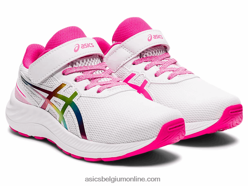pre opwinding 9 kleuterschool V6HXR24465 wit/roze glo Asics