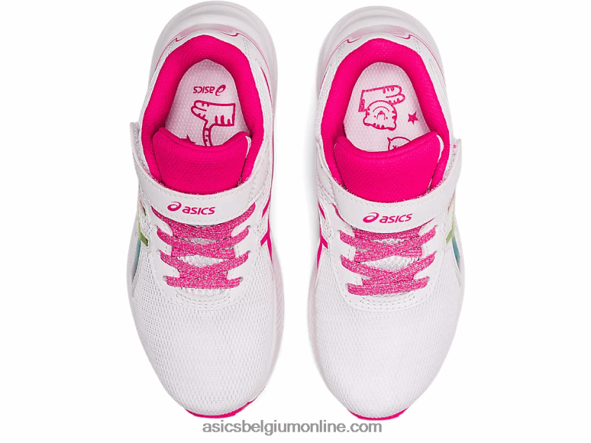 pre opwinding 9 kleuterschool V6HXR24465 wit/roze glo Asics