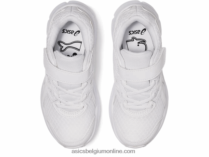 schok 3 kleuterschool V6HXR24522 wit Asics