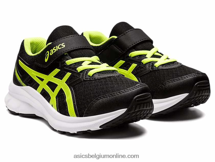 schok 3 kleuterschool V6HXR24529 zwart/gevarengroen Asics