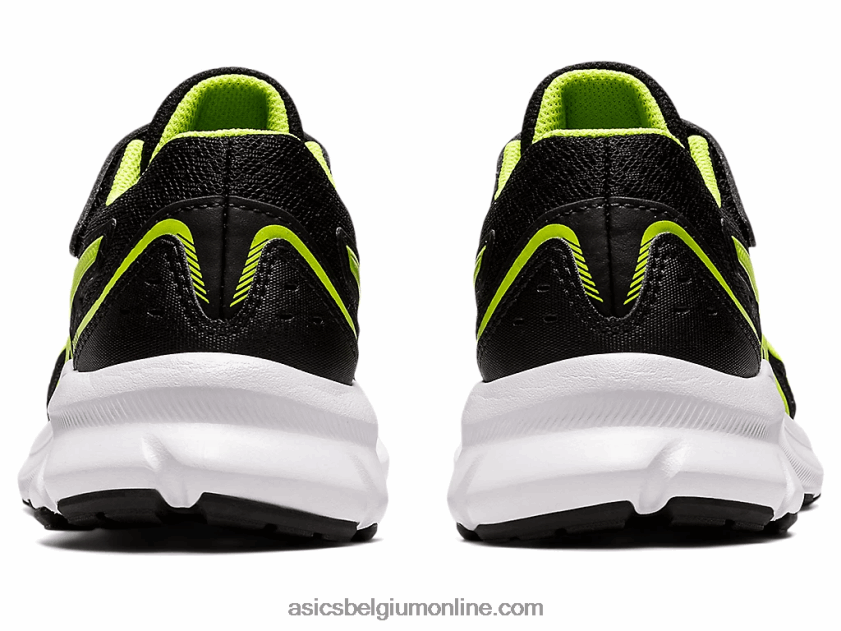 schok 3 kleuterschool V6HXR24529 zwart/gevarengroen Asics