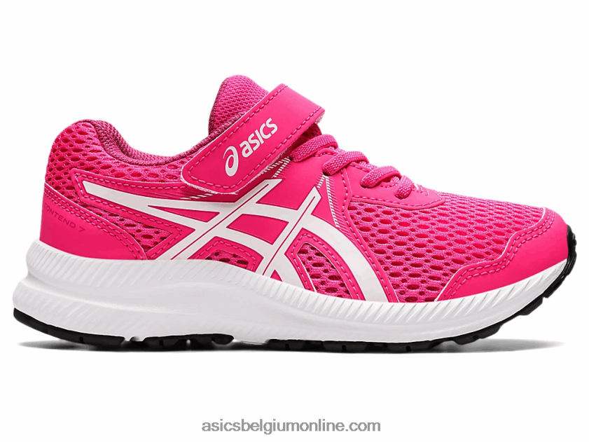 strijd 7 pre-school V6HXR24467 roze glo/wit Asics