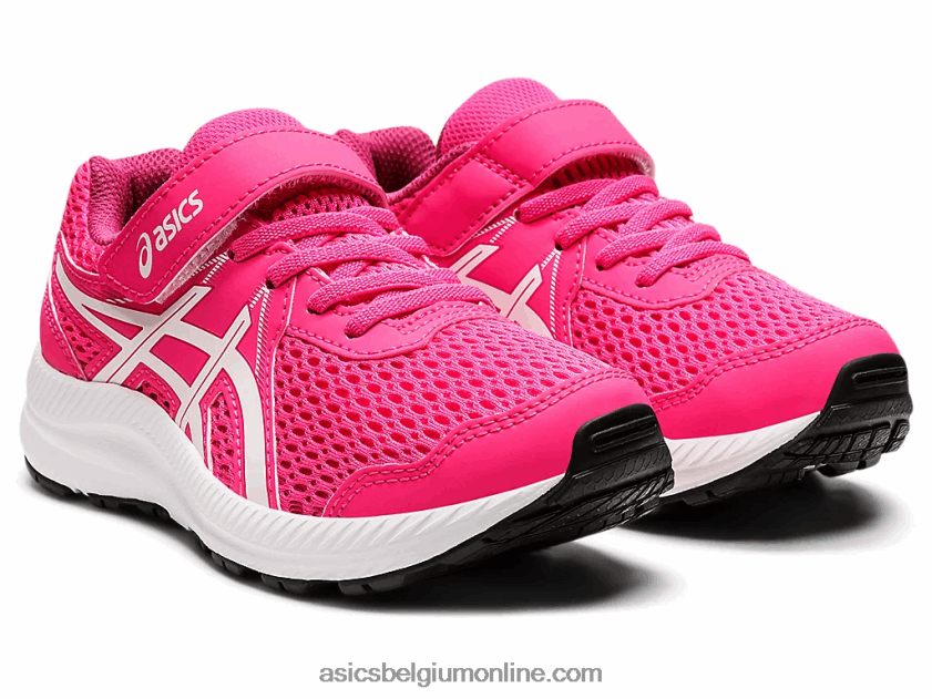 strijd 7 pre-school V6HXR24467 roze glo/wit Asics