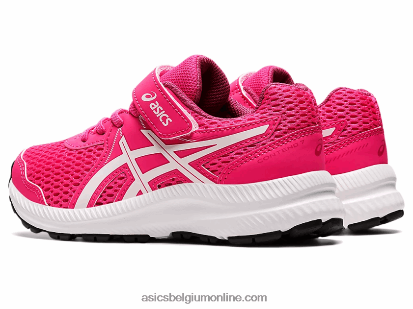strijd 7 pre-school V6HXR24467 roze glo/wit Asics