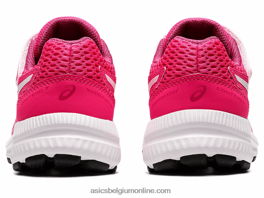 strijd 7 pre-school V6HXR24467 roze glo/wit Asics