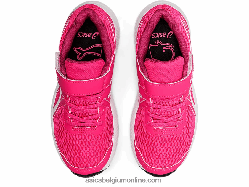 strijd 7 pre-school V6HXR24467 roze glo/wit Asics