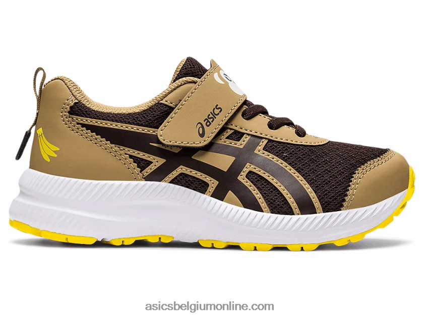 strijd 7 pre-school V6HXR24482 koffie/koffie Asics