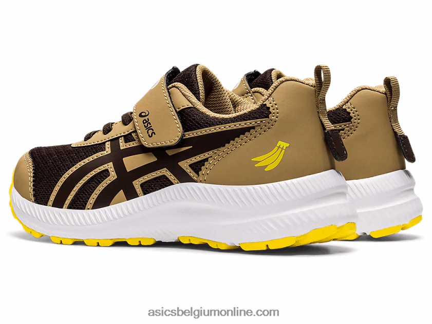 strijd 7 pre-school V6HXR24482 koffie/koffie Asics