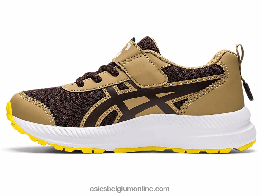 strijd 7 pre-school V6HXR24482 koffie/koffie Asics
