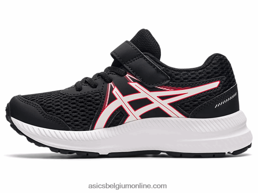 strijd 7 pre-school V6HXR24512 zwart/elektrisch rood Asics