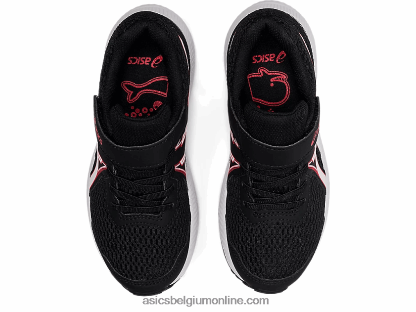 strijd 7 pre-school V6HXR24512 zwart/elektrisch rood Asics
