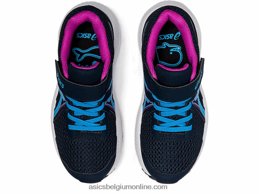 strijd 7 pre-school V6HXR24549 frans blauw/digitaal aqua Asics