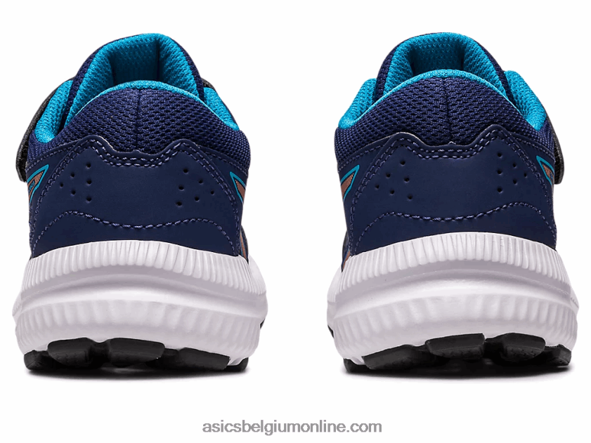 strijd 8 pre-school V6HXR24252 indigo blauw/zon perzik Asics