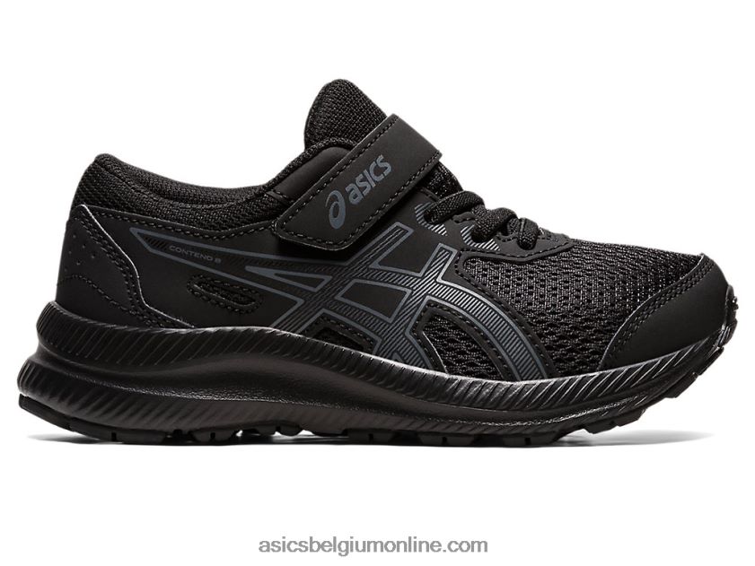 strijd 8 pre-school V6HXR24393 zwart/draagtas grijs Asics