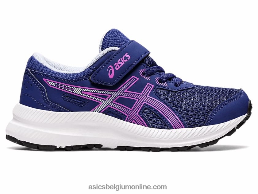 strijd 8 pre-school V6HXR24396 duikblauw/orchidee Asics