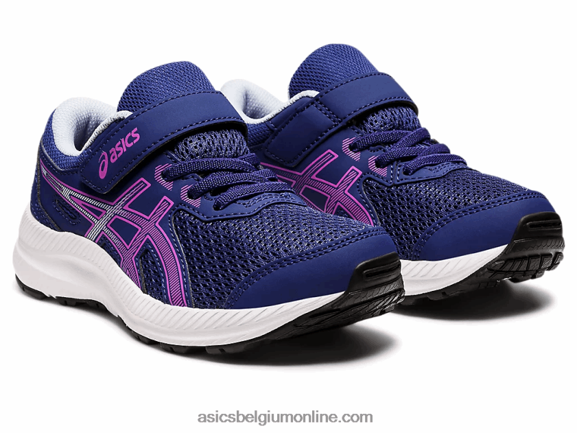strijd 8 pre-school V6HXR24396 duikblauw/orchidee Asics