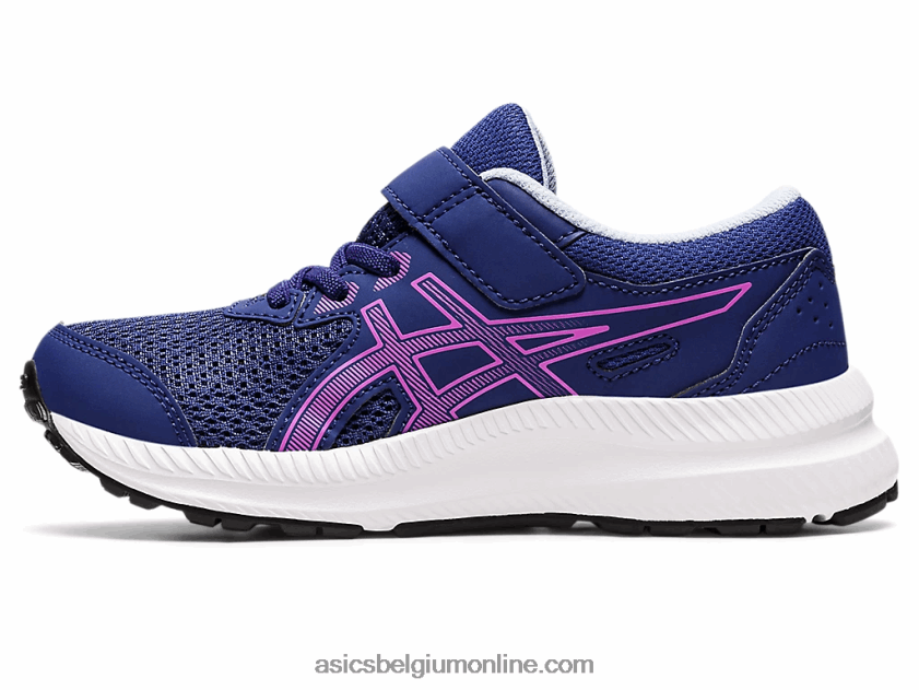 strijd 8 pre-school V6HXR24396 duikblauw/orchidee Asics