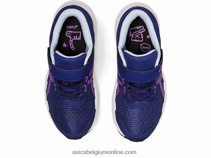 strijd 8 pre-school V6HXR24396 duikblauw/orchidee Asics