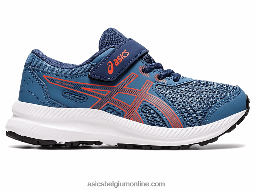 strijd 8 pre-school V6HXR24398 azuur/cherrytomaat Asics