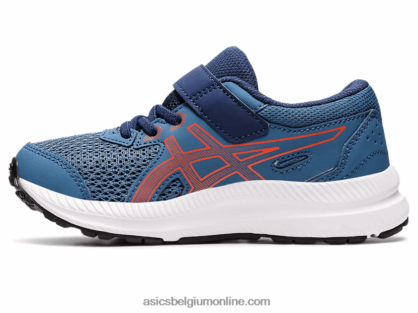 strijd 8 pre-school V6HXR24398 azuur/cherrytomaat Asics