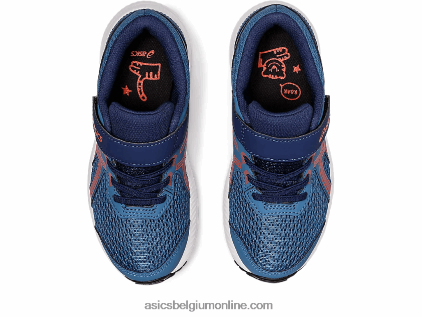 strijd 8 pre-school V6HXR24398 azuur/cherrytomaat Asics
