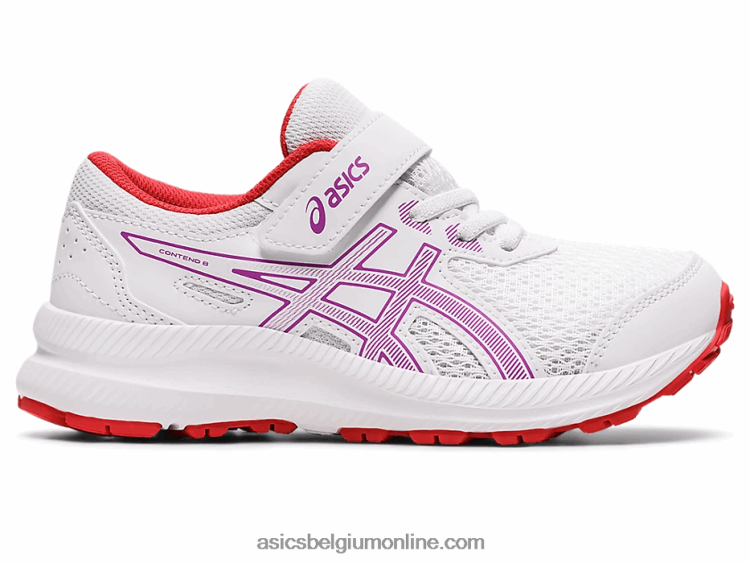 strijd 8 pre-school V6HXR24403 wit/orchidee Asics