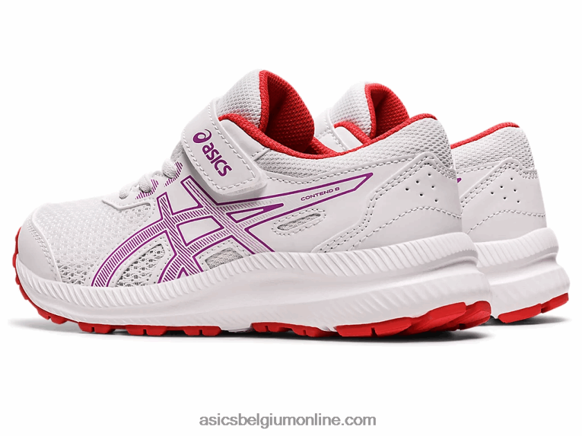strijd 8 pre-school V6HXR24403 wit/orchidee Asics