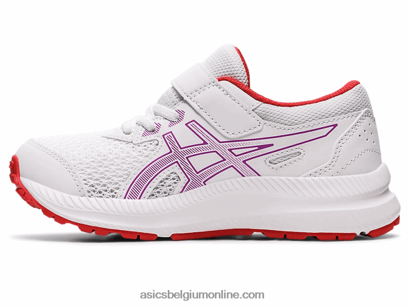 strijd 8 pre-school V6HXR24403 wit/orchidee Asics