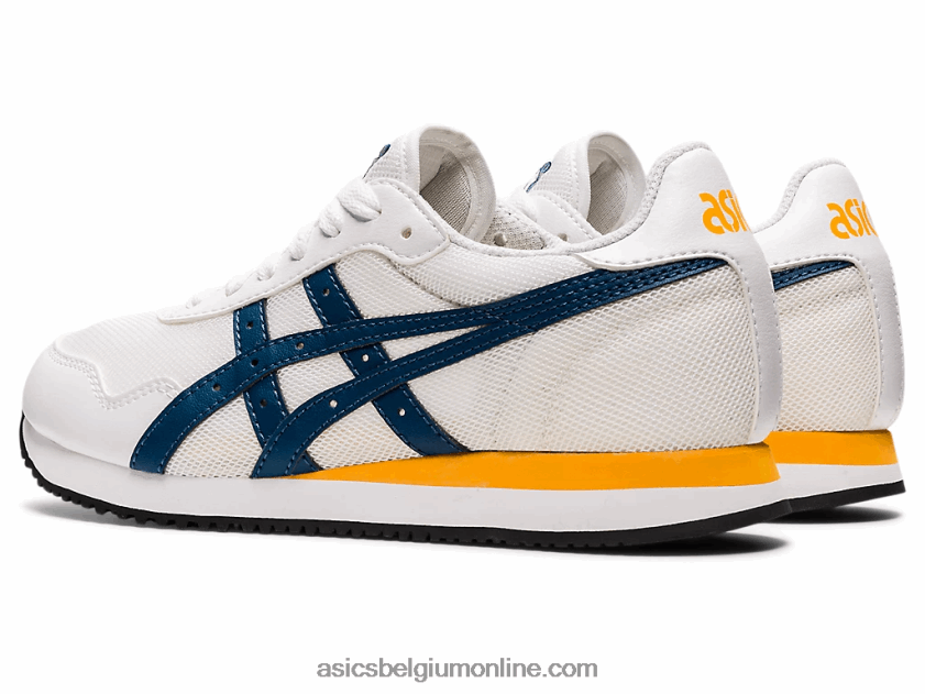 basisschool tijgerloper V6HXR24464 wit/licht indigo Asics