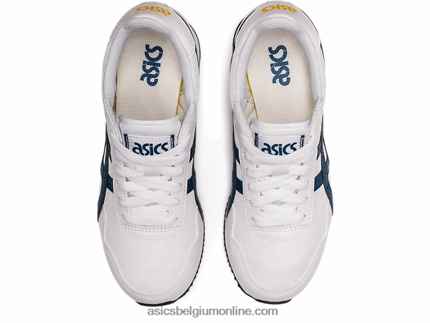basisschool tijgerloper V6HXR24464 wit/licht indigo Asics