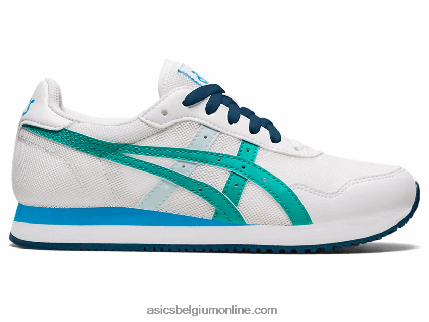 basisschool tijgerloper V6HXR24479 wit/baltisch juweel Asics