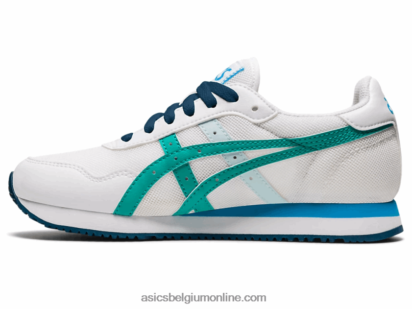 basisschool tijgerloper V6HXR24479 wit/baltisch juweel Asics