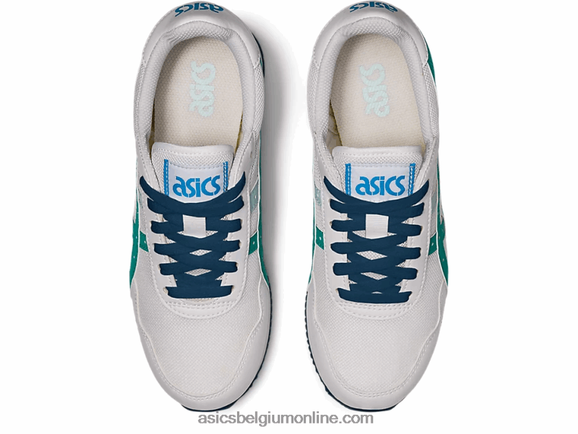 basisschool tijgerloper V6HXR24479 wit/baltisch juweel Asics