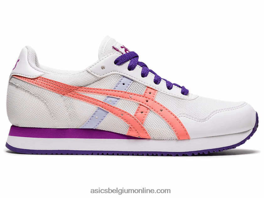 basisschool tijgerloper V6HXR24499 wit/guave Asics