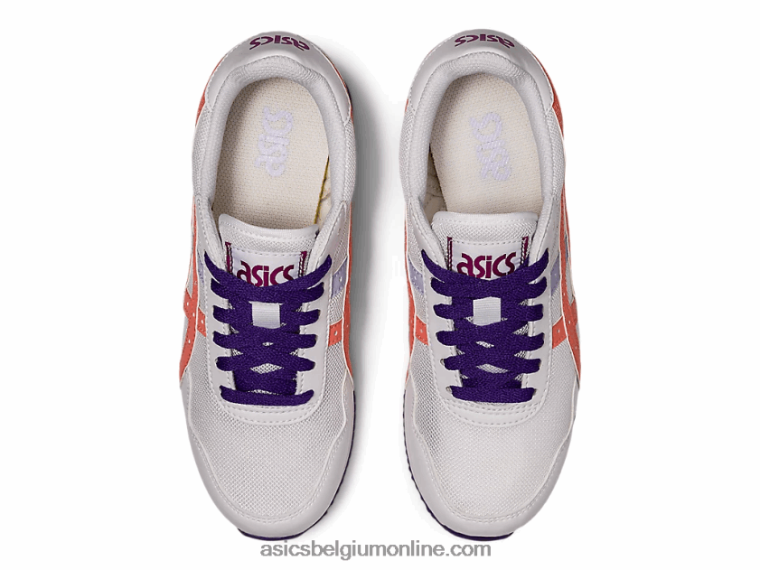 basisschool tijgerloper V6HXR24499 wit/guave Asics