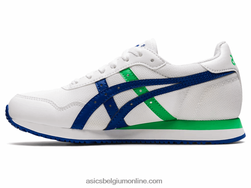 basisschool tijgerloper V6HXR24500 wit/monacoblauw Asics