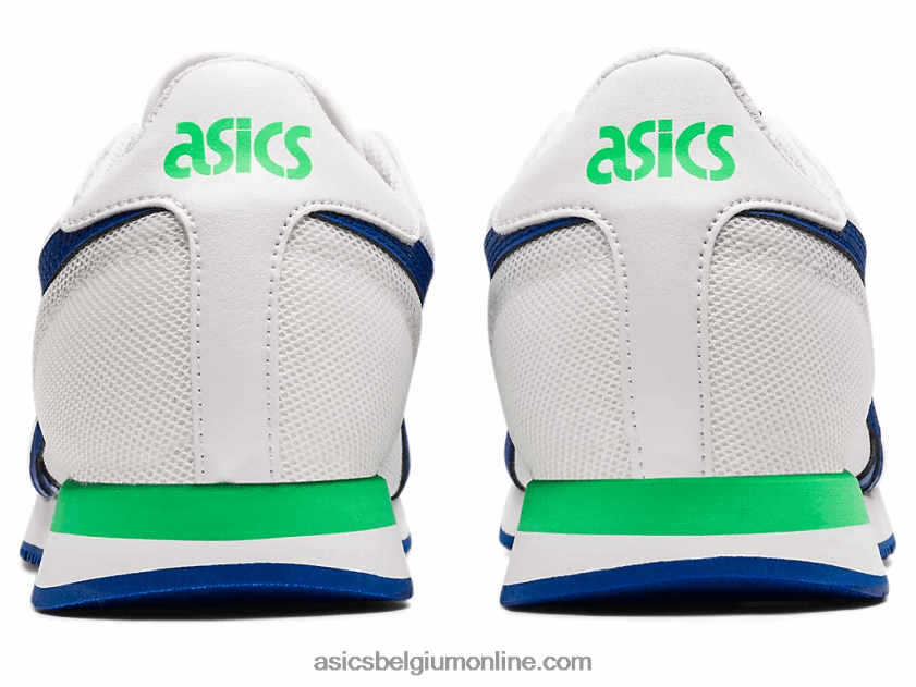 basisschool tijgerloper V6HXR24500 wit/monacoblauw Asics
