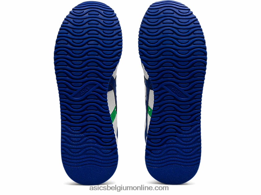 basisschool tijgerloper V6HXR24500 wit/monacoblauw Asics