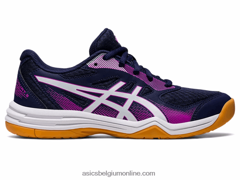 bovenschoolse 5e klas V6HXR24266 peacoat/orchidee Asics
