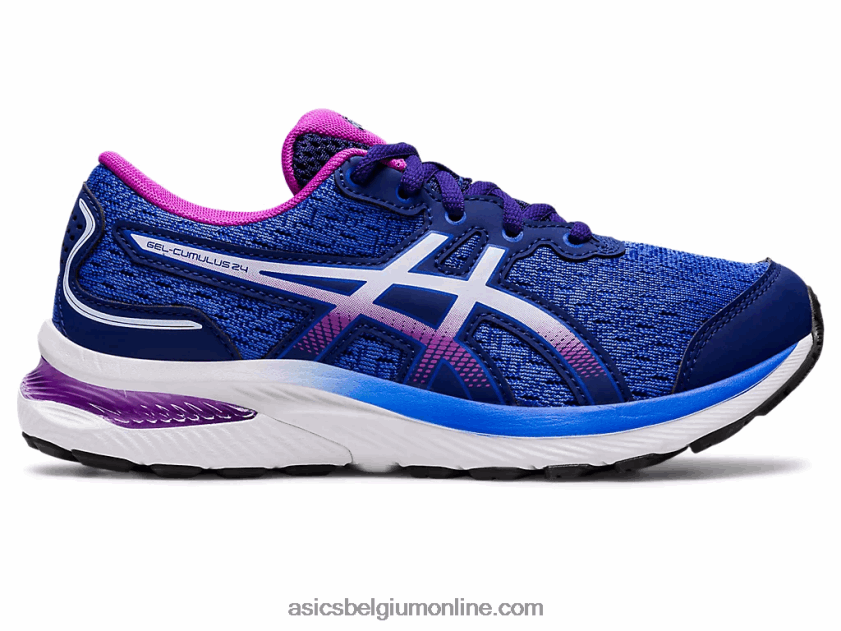 gel-cumulus 24 lagere school V6HXR24414 duik blauwe/zachte lucht Asics
