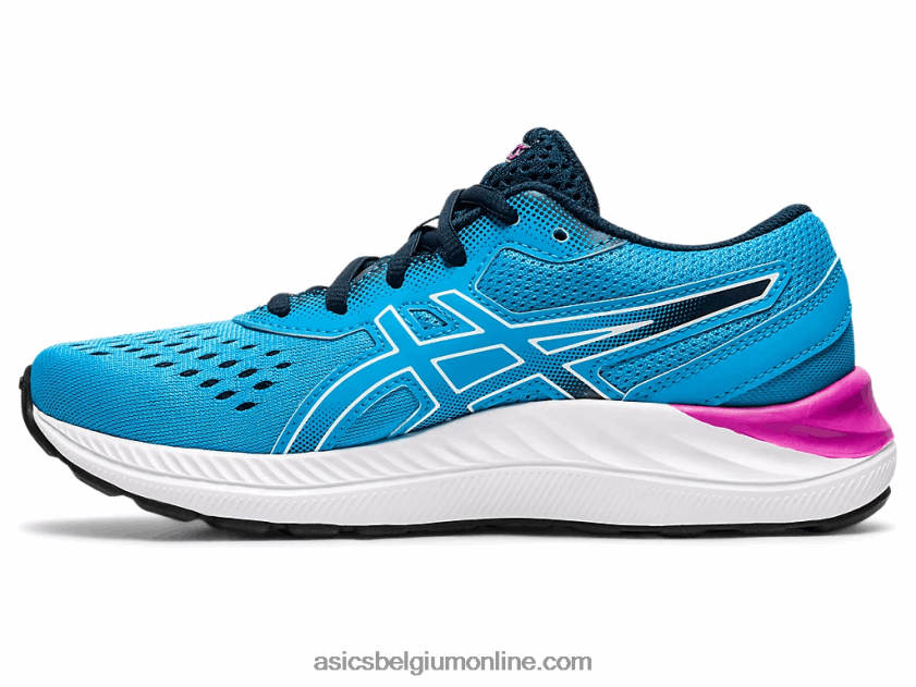 gel-excite 8 lagere school V6HXR24528 digitaal aqua/wit Asics
