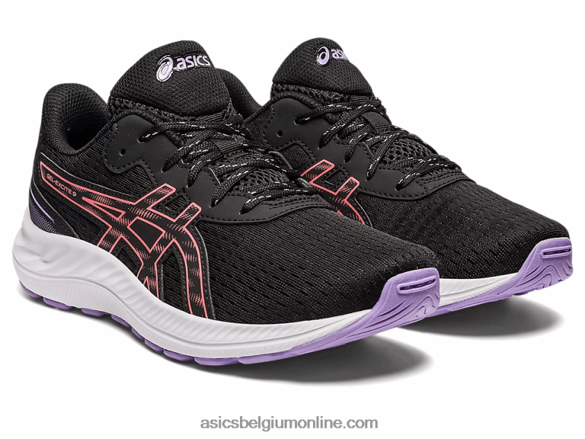 gel-excite 9 lagere school V6HXR24302 zwart/papaja Asics
