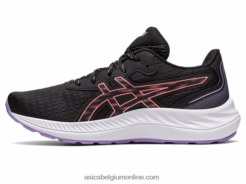 gel-excite 9 lagere school V6HXR24302 zwart/papaja Asics
