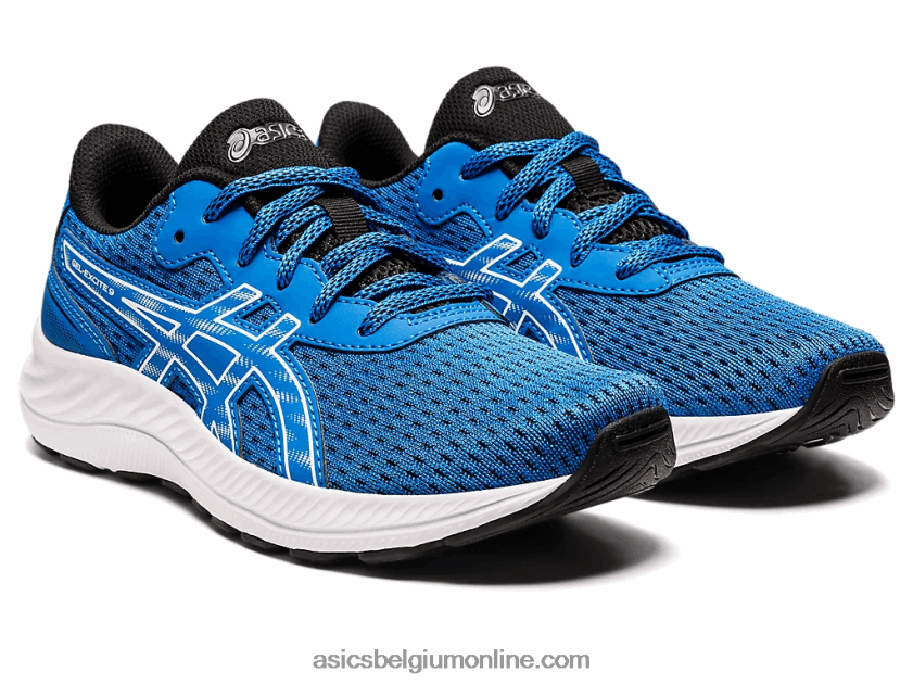 gel-excite 9 lagere school V6HXR24368 elektrisch blauw/wit Asics