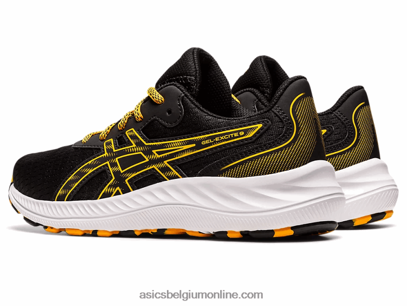 gel-excite 9 lagere school V6HXR24384 zwart/oranje Asics