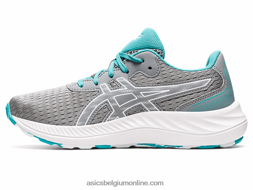 gel-excite 9 lagere school V6HXR24385 plaat steen/wit Asics