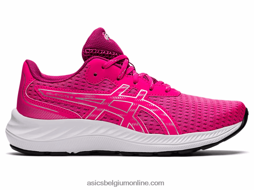 gel-excite 9 lagere school V6HXR24459 roze glo/puur zilver Asics