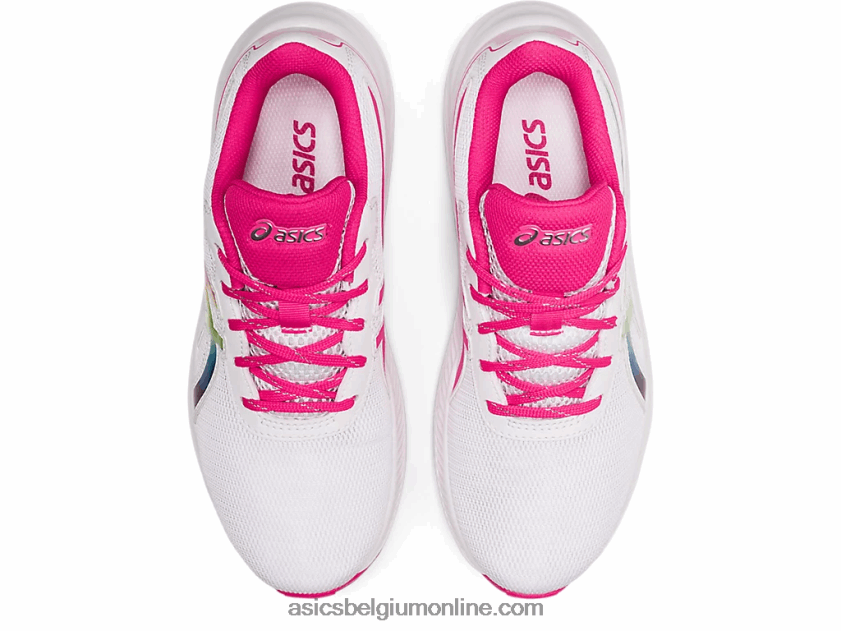 gel-excite 9 lagere school V6HXR24462 wit/roze glo Asics