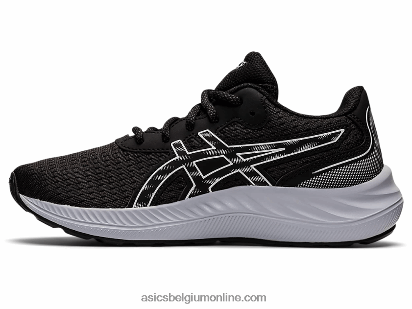 gel-excite 9 lagere school V6HXR24466 zwart wit Asics
