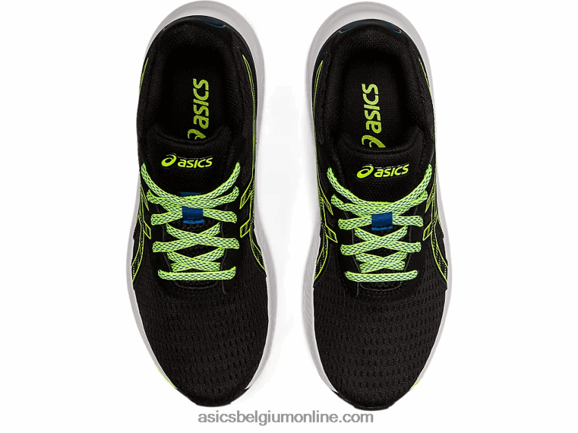 gel-excite 9 lagere school V6HXR24507 zwart/gevarengroen Asics